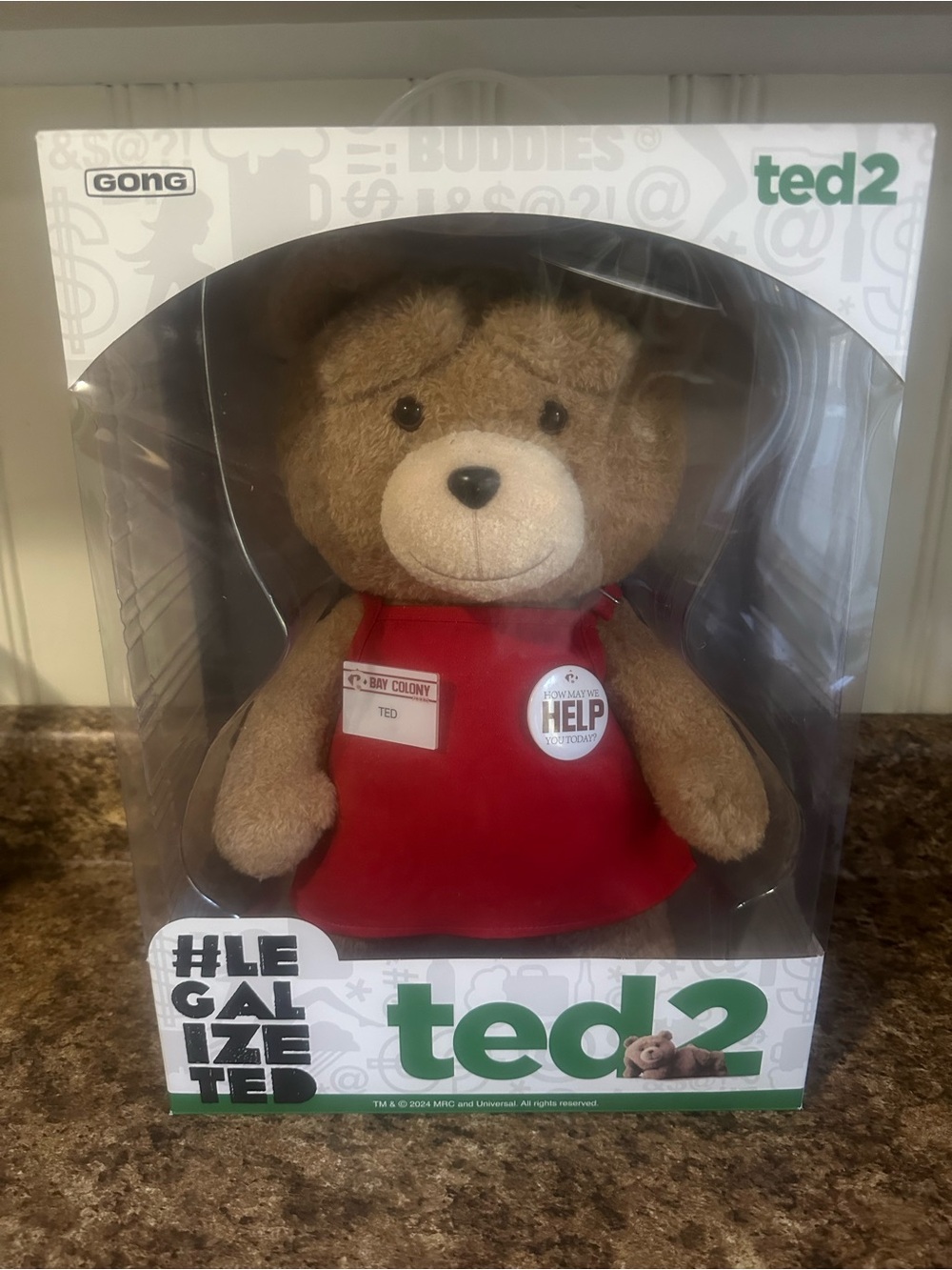 Popmart Ted 2 Action Doll